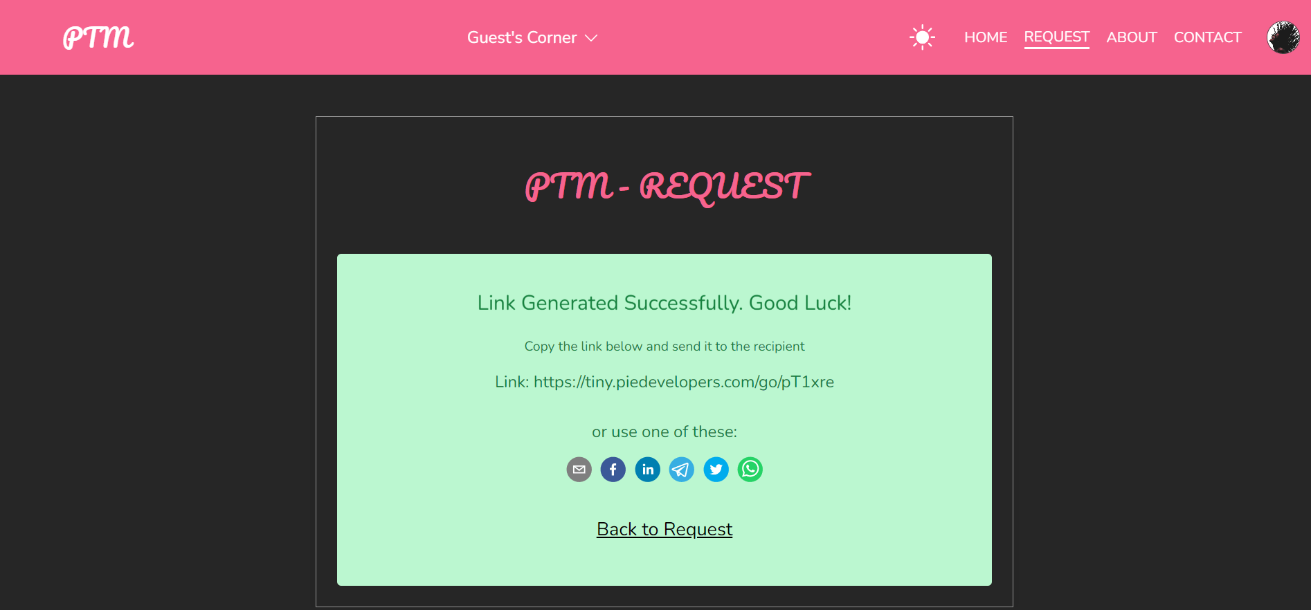 ptm link image